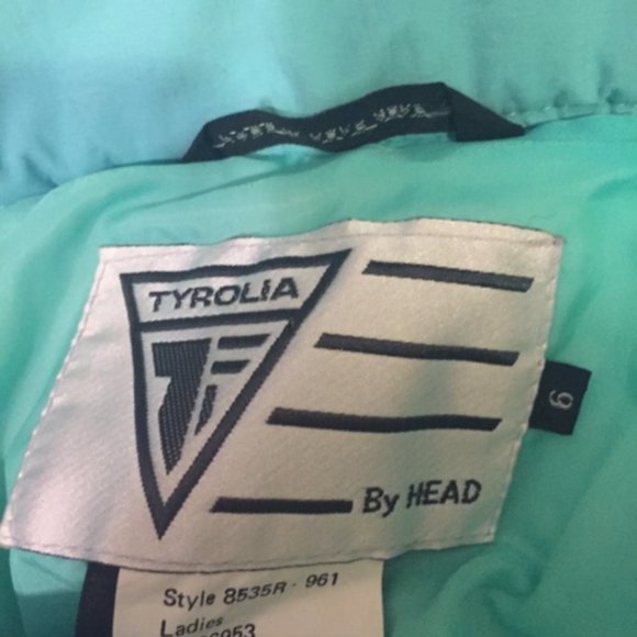 Vintage 90s Ladies' Ski Jacket and Pants/Mittens - Picture 4 of 7